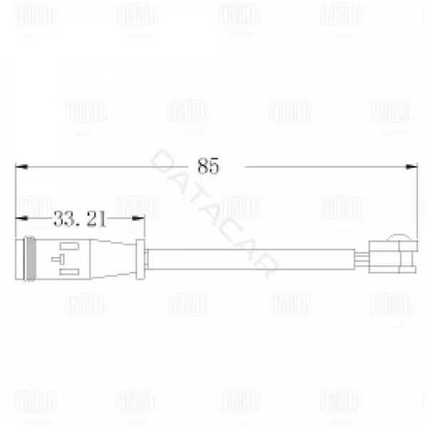 Датчик износа тормозных колодок TRIALLI PFS0002