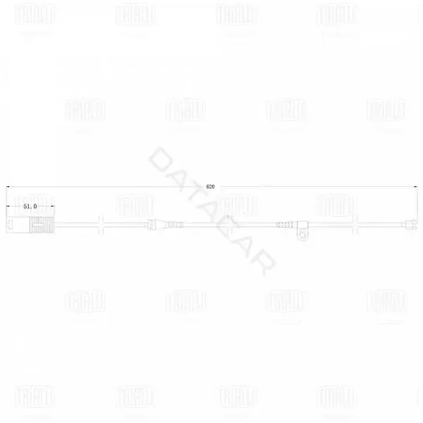 Датчик износа тормозных колодок TRIALLI PFS0027