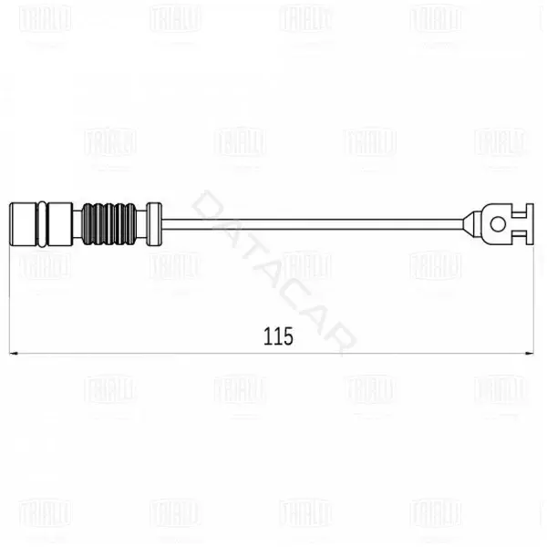 Датчик износа тормозных колодок TRIALLI PFS0089