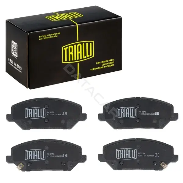Тормозные колодки TRIALLI PF2378