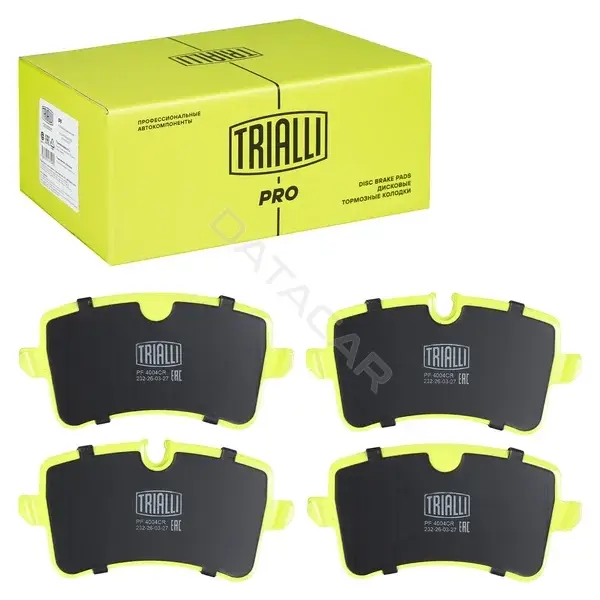 Тормозные колодки TRIALLI PF4004CR