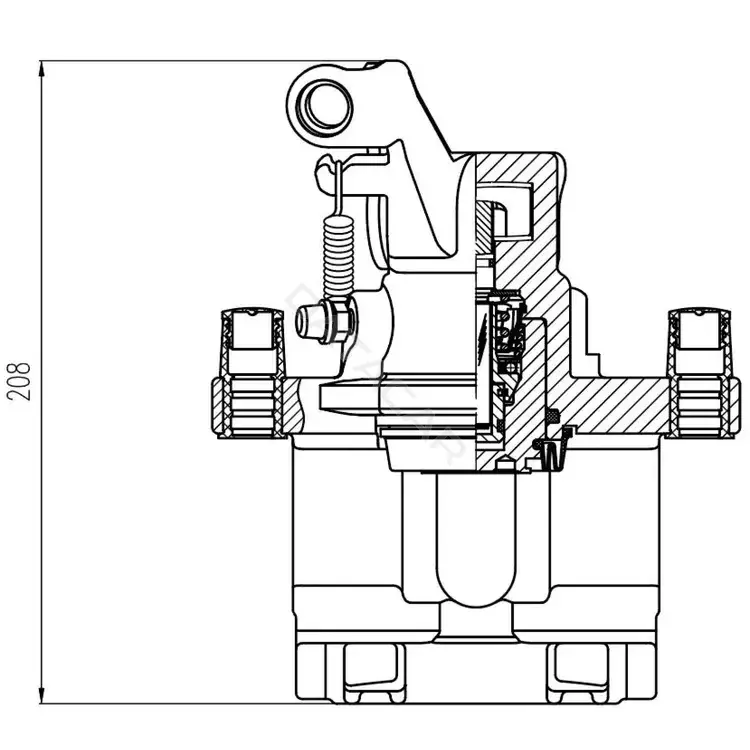 Суппорт тормозной TRIALLI CF801023