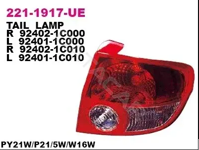 Задние фонари DEPO 221-1917L-UE