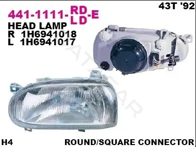 Фары DEPO 441-1111L-LD-E