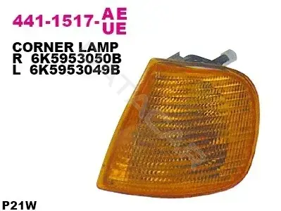 Поворотник DEPO 441-1517L-UE