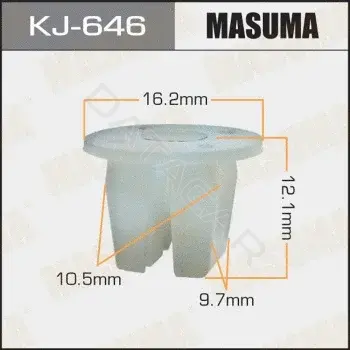 Клипсы, фиксаторы, зажимы MASUMA KJ646