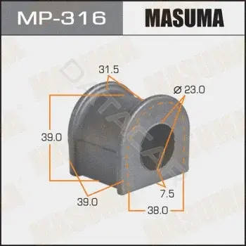 Втулки стабилизатора MASUMA MP-316
