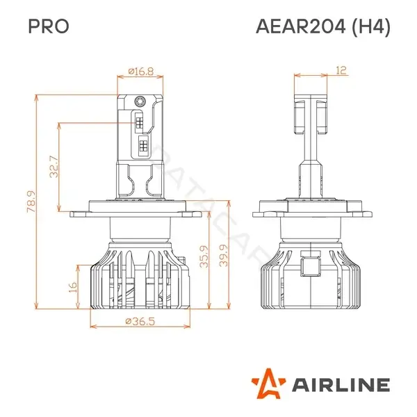 Лампочки Airline AEAR204