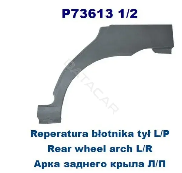 Крыло заднее правое POTRYKUS P736131