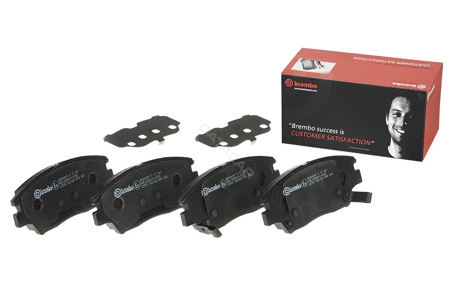 Тормозные колодки BREMBO P77001