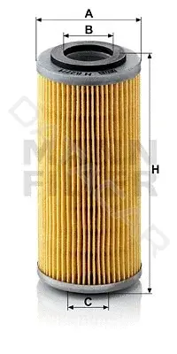 Масляный фильтр MANN H827/1n