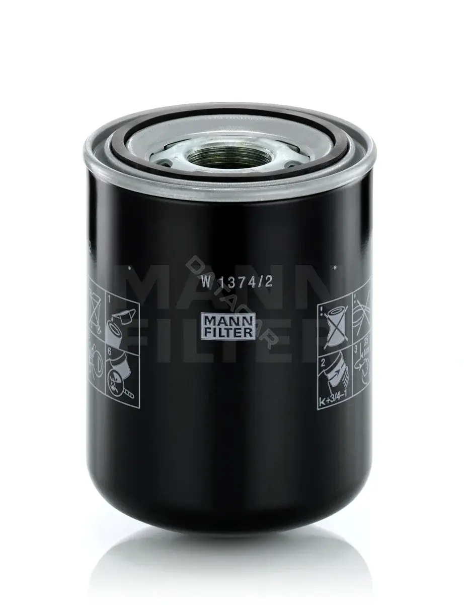 Масляный фильтр MANN W1374/2