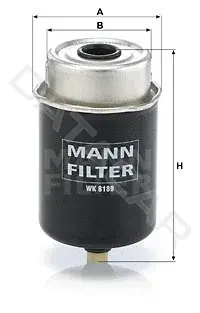 Топливный фильтр MANN WK8189