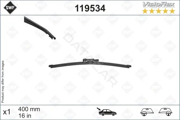 Щетки стеклоочистителя SWF 119534