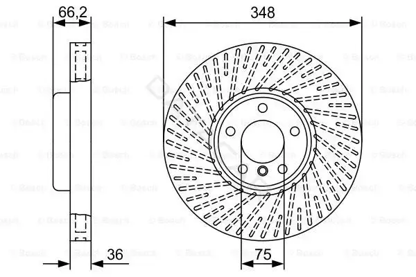 Тормозные диски BOSCH 0986479W19
