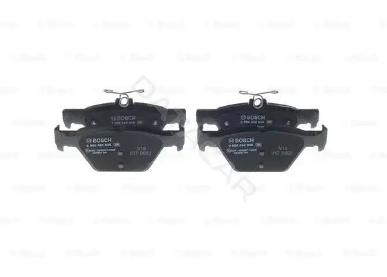 Тормозные колодки BOSCH 0986494836