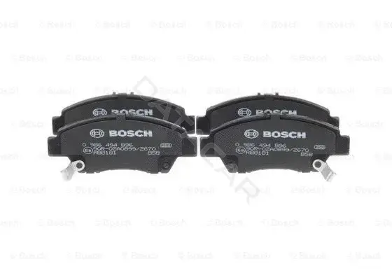 Тормозные колодки BOSCH 0986494896