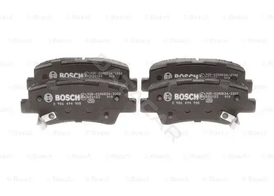 Тормозные колодки BOSCH 0986494908