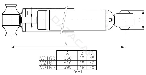 Амортизаторы MONROE V2161