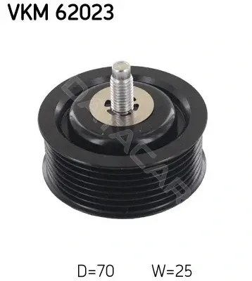 Ролик ремня генератора SKF VKM62023