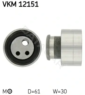 Натяжной ролик ГРМ SKF VKM12151