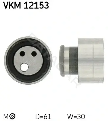 Натяжной ролик ГРМ SKF VKM12153