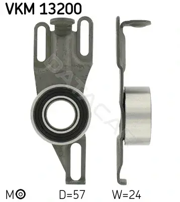 Натяжной ролик ГРМ SKF VKM13200