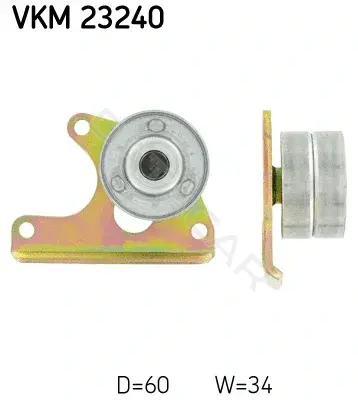 Ролик обводной ремня грм SKF VKM23240