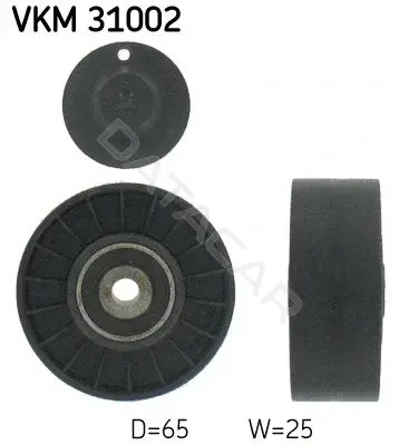 Ролик ремня генератора SKF VKM31002