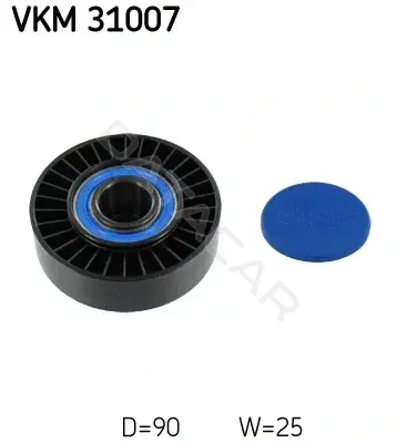 Ролик ремня генератора SKF VKM31007