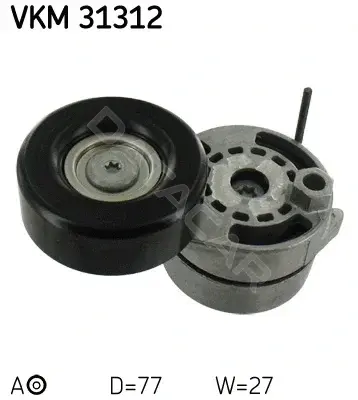 Натяжитель ремня генератора SKF VKM31312
