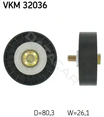 Ролик ремня генератора SKF VKM32036