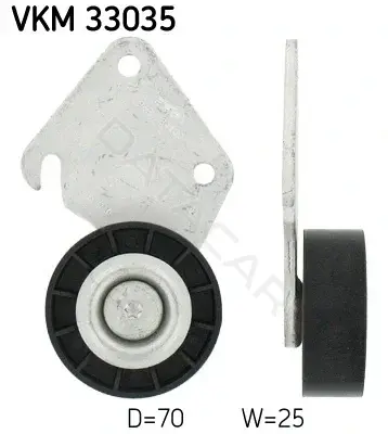 Ролик ремня генератора SKF VKM33035