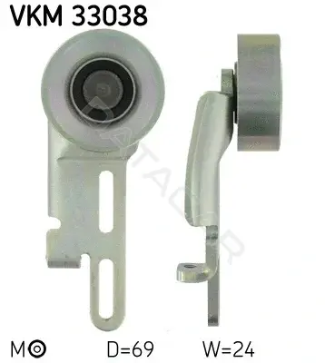 Натяжитель ремня генератора SKF VKM33038