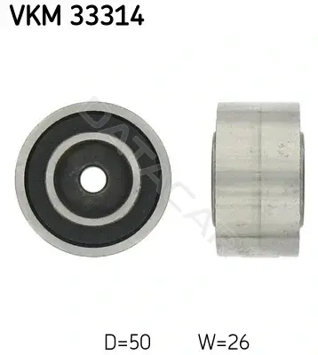Ролик ремня генератора SKF VKM33314