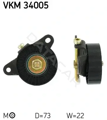 Натяжитель ремня генератора SKF VKM34005