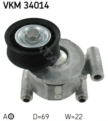 Натяжитель ремня генератора SKF VKM34014