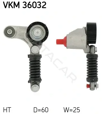 Натяжитель ремня генератора SKF VKM36032