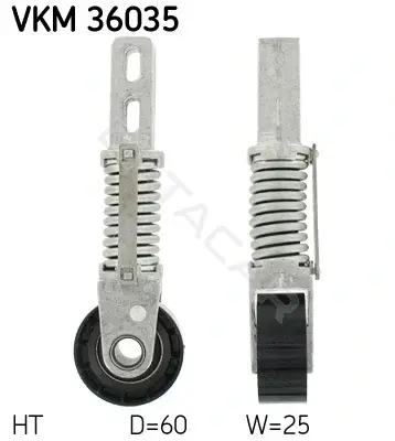 Натяжитель ремня генератора SKF VKM36035