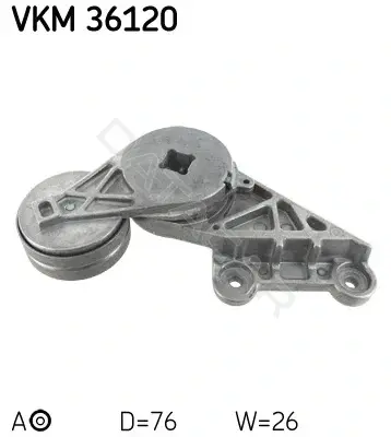 Натяжитель ремня генератора SKF VKM36120