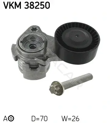 Натяжитель ремня генератора SKF VKM38250