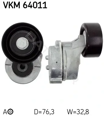 Натяжитель ремня генератора SKF VKM64011