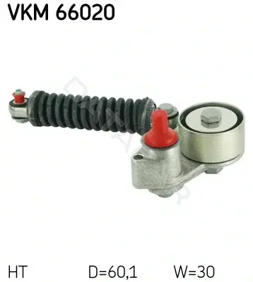 Натяжитель ремня генератора SKF VKM66020