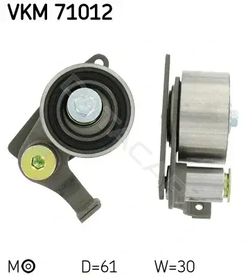 Натяжной ролик ГРМ SKF VKM71012