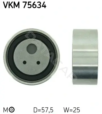 Натяжной ролик ГРМ SKF VKM75634