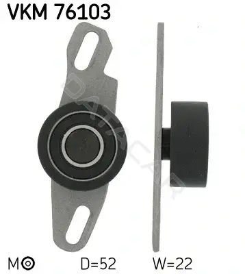 Натяжной ролик ГРМ SKF VKM76103
