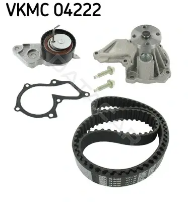 Комплект ГРМ с помпой SKF VKMC04222