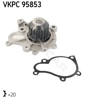 Водяной насос / Помпа SKF VKPC95853