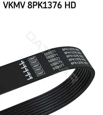 Ремень ручейковый SKF VKMV8PK1376HD