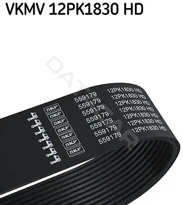 Ремень ручейковый SKF VKMV12PK1830HD